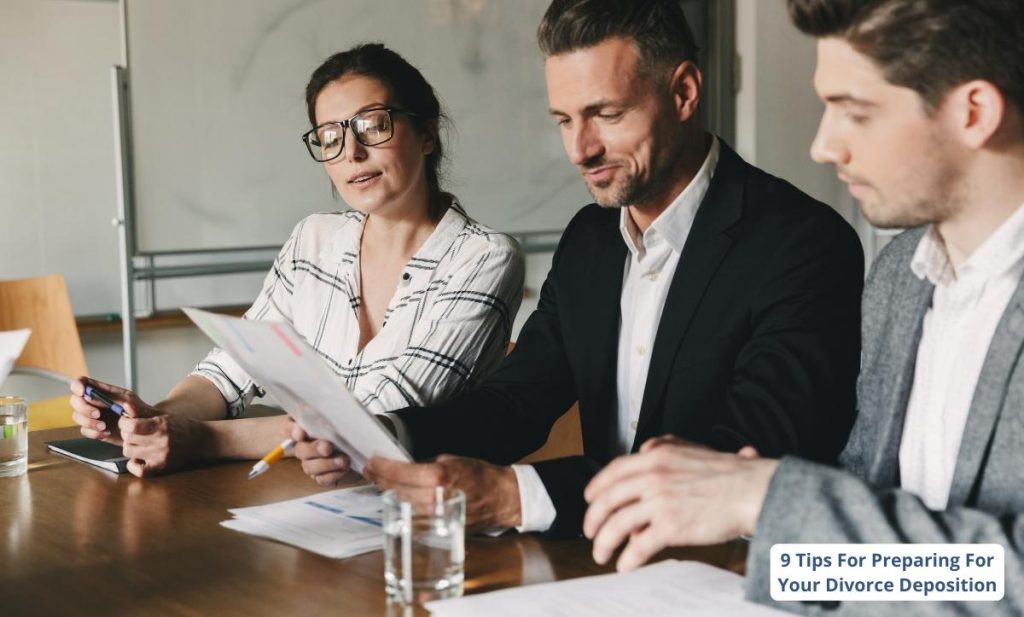 Tips for preparing divorce deposition